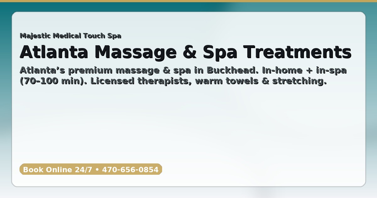 Majestic Medical Touch Spa